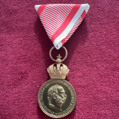 Austria, Medal of Merit, gilt, 1st class
