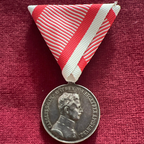 Austria, Bravery Medal, silver, Karl I 1916-18