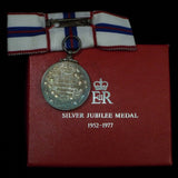 Jubilee Medal 1977, ladies, in box - BuyMilitaryMedals.com - 2