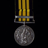 East & West Africa Medal 1887-1900, 1 clasp: Sierra Leone 1898-99. Awarded to Pte. N. Gordon, 1/W.I.R. - BuyMilitaryMedals.com - 2