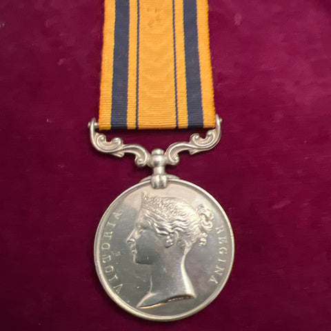 South Africa Medal, 1877-79, no bar, to J. B. Robb, Royal Marines, HMS Euphratese