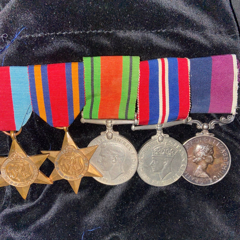WW2 group of 5 to 578773 Sergeant J. H. Queen. Includes Royal Air Force Long Service and Good Conduct Medal