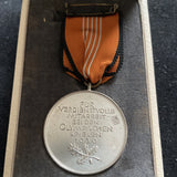 Nazi Germany, 1936 Olympic Medal in original case, a nice example