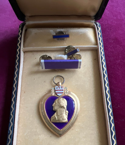 USA, Purple Heart, named to Jewel C. Mitchell, in original case, WW2