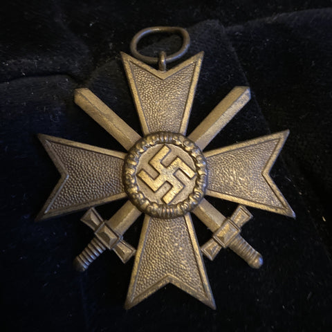 Nazi Germany, War Merit Cross with swords, marked no.6