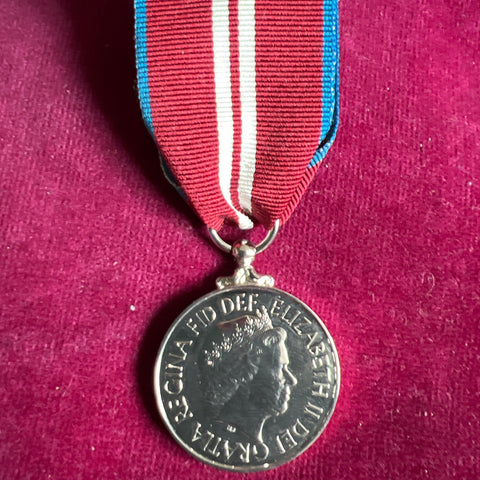 Queen Elizabeth II Diamond Jubilee Medal, 2012