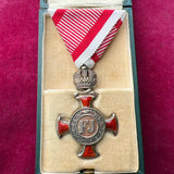 Austria, Order of Franz Joseph, 4th class, silver, dated 1915, a nice example