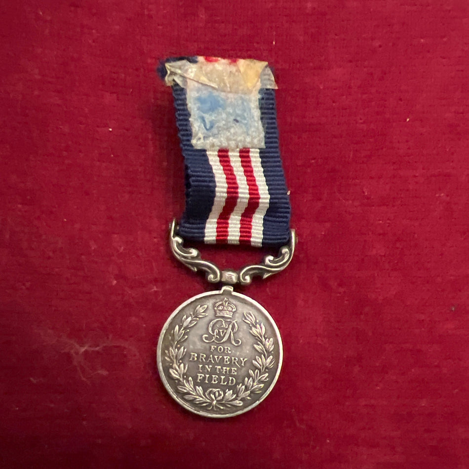 Miniature Military Medal, 1914-18, original example in silver