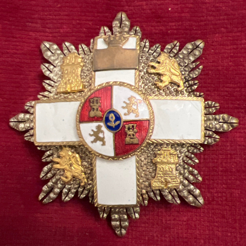 Spain, Order of Civil Merit, a good example in silver