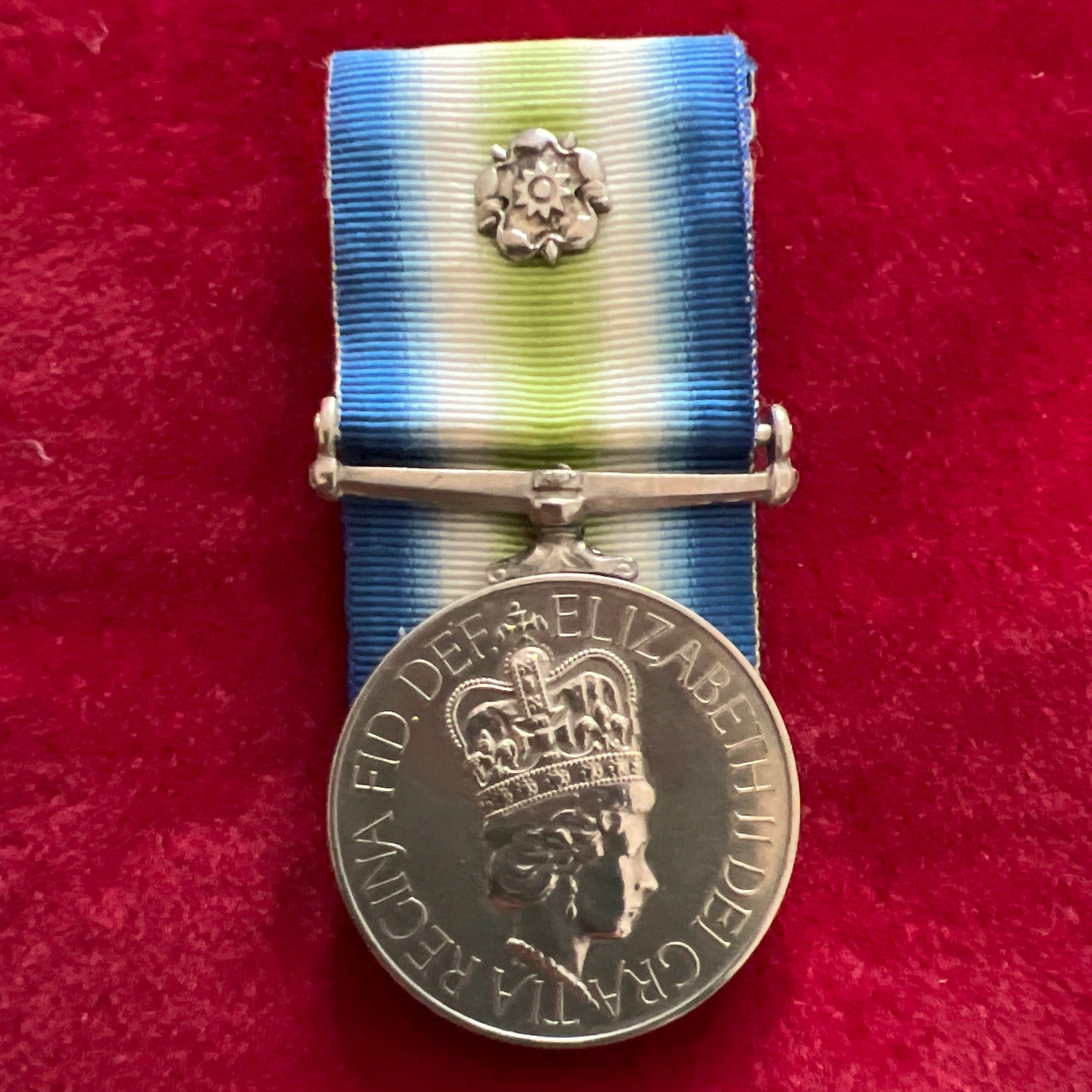 South Atlantic Medal with rosette to 24479312 Private D. G. Butler, Ro ...