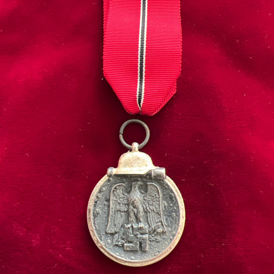 Nazi Germany, Russian Front Medal, ring marked number 100