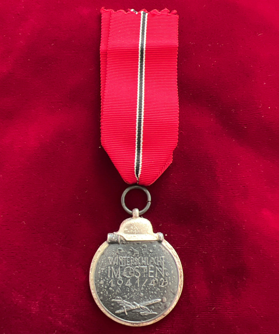 Nazi Germany, Russian Front Medal, ring marked number 100