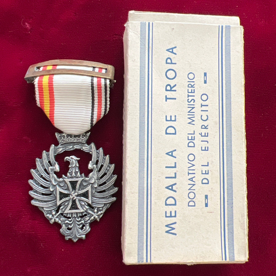 Spain, Spanish Volunteer's Cross for the Russian Front, 1941-42, with original box of issue