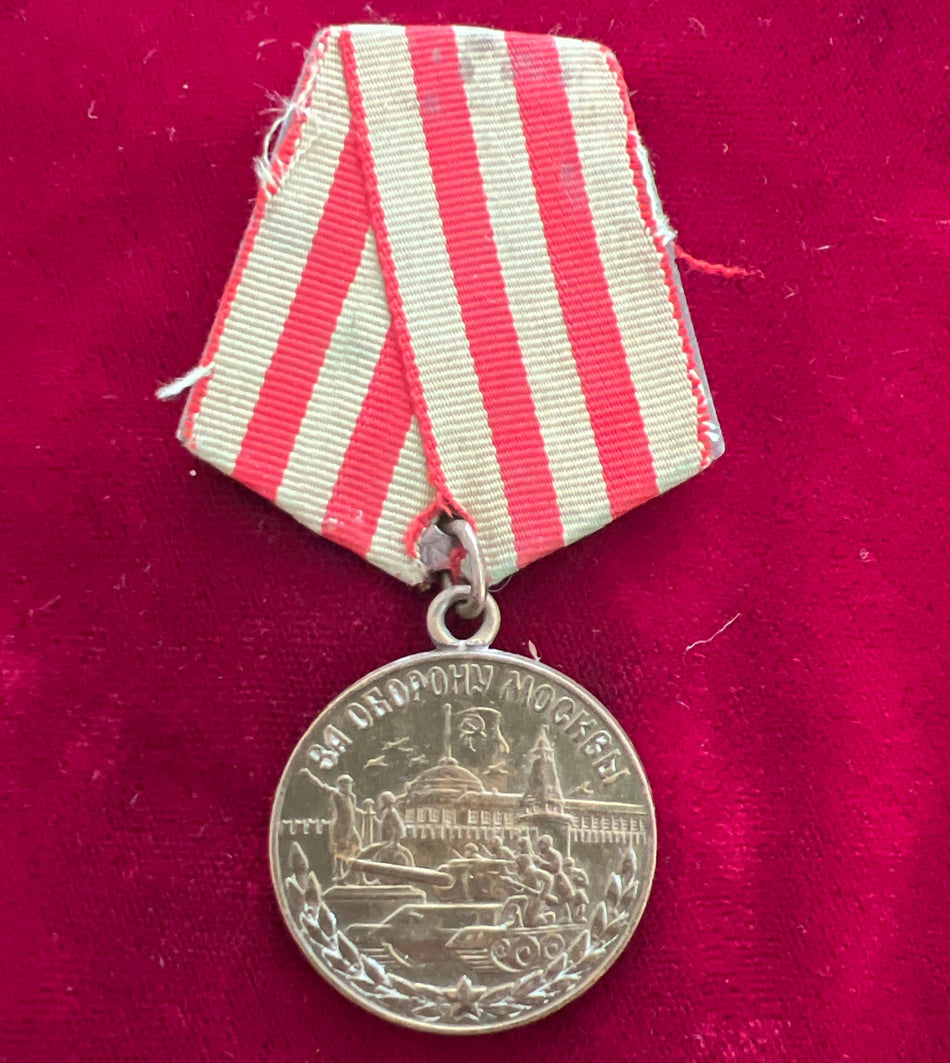 USSR, Defence of Moscow Medal, 1941-42