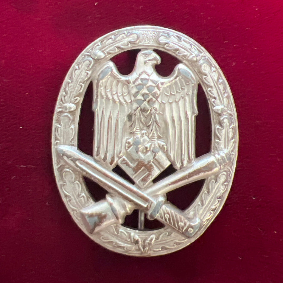 Nazi Germany, General Assault Badge, unmarked, early type, a good example