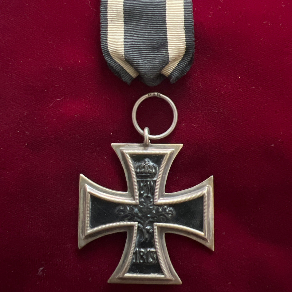 Imperial Germany, Iron Cross, maker marked to ring K.A.G., a good example of type