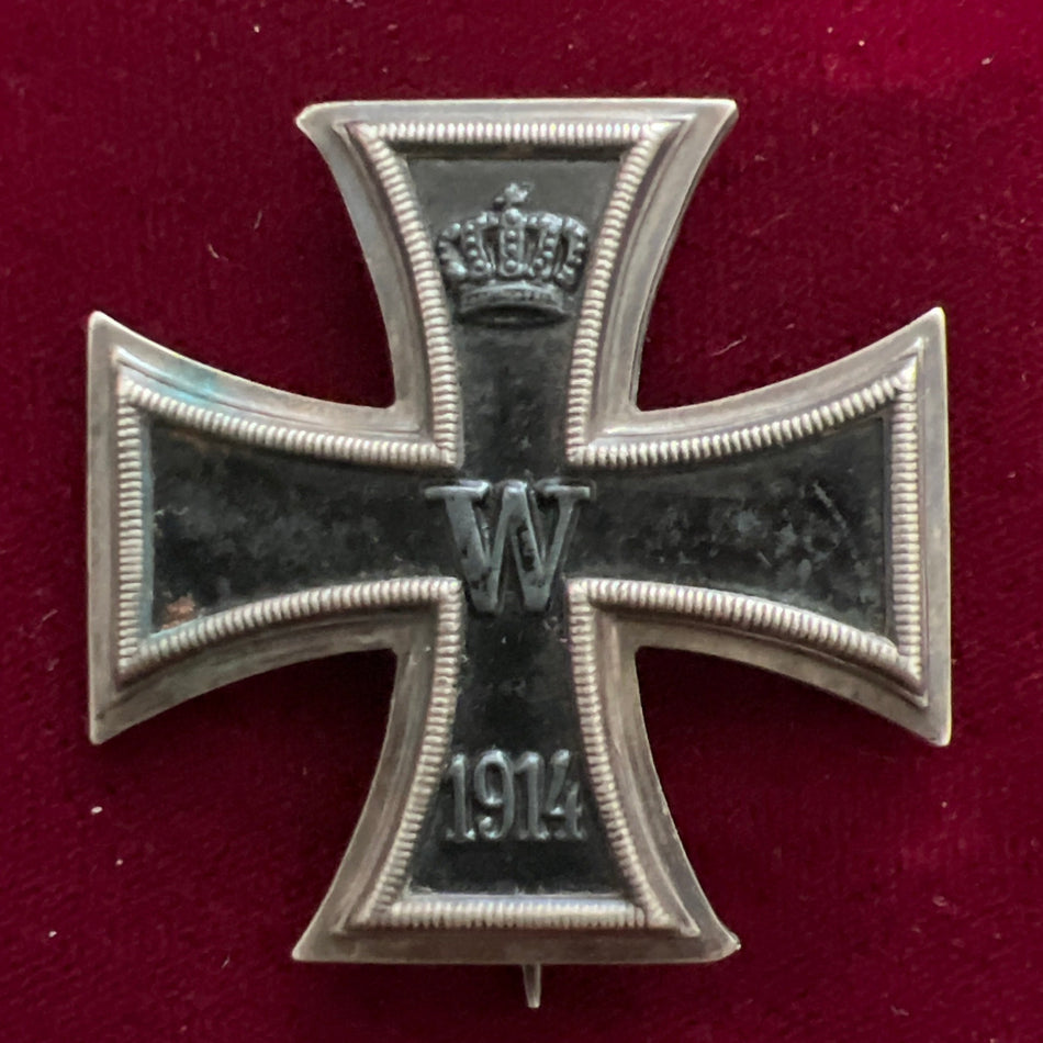 Imperial Germany, Iron Cross 1914-18, 1st class, maker marked K.O., a good example of type