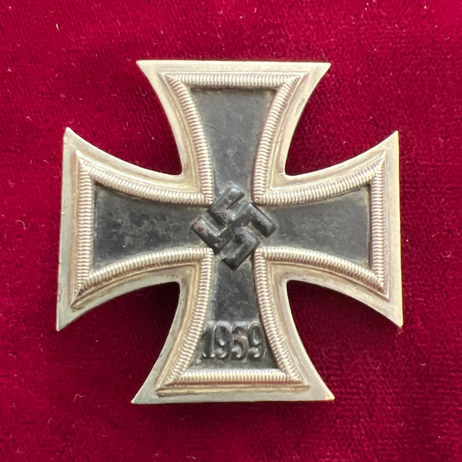 Nazi Germany, Iron Cross, 1st class, maker marked L/56, a good example of type