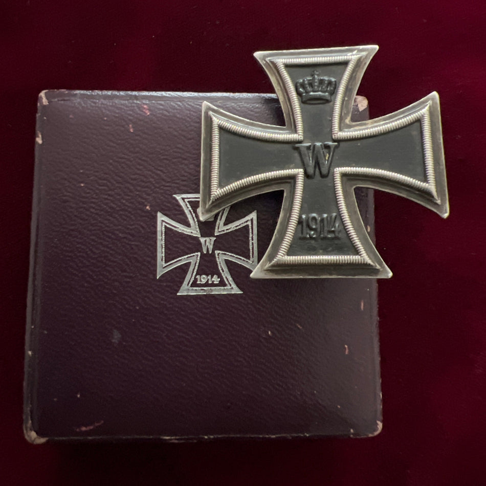 Imperial Germany, Iron Cross 1914-18, 1st class, in original case, a good example of type