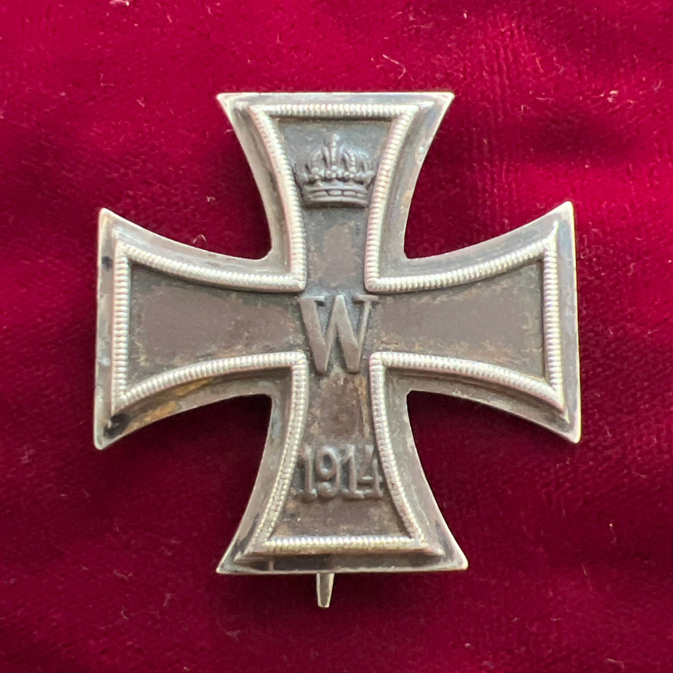 Imperial Germany, Iron Cross, 1st class, WWI, marked K.O., a good example of type