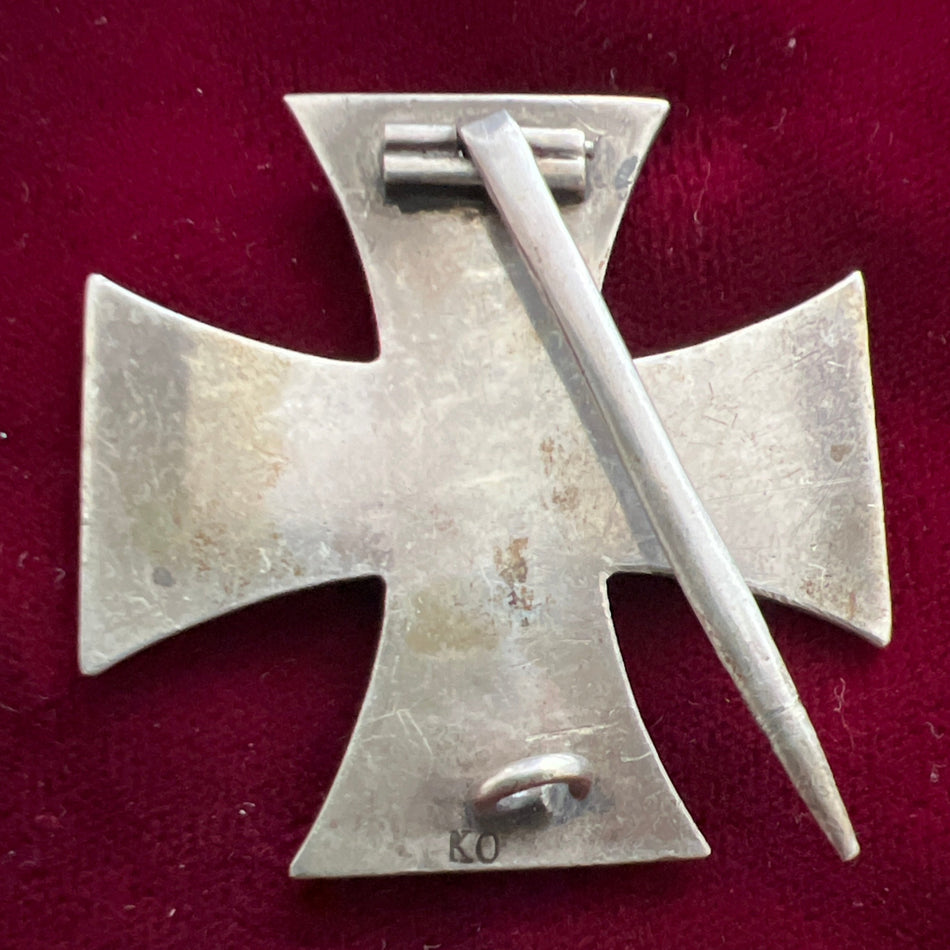 Imperial Germany, Iron Cross, 1st class, WWI, marked K.O., a good example of type