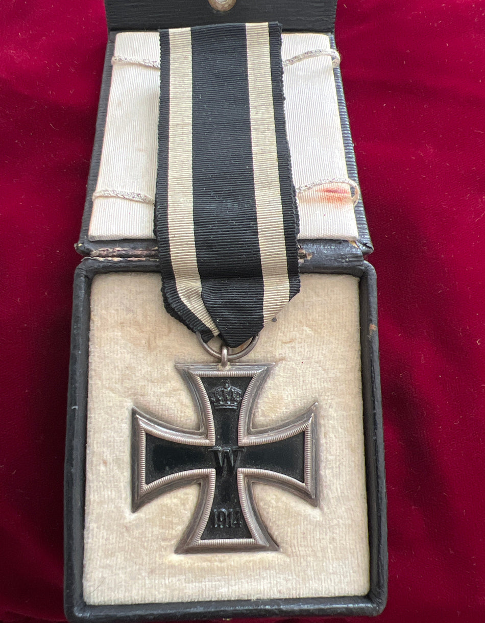 Imperial Germany, Iron Cross, 1914-18, in original fitted case with full ribbon