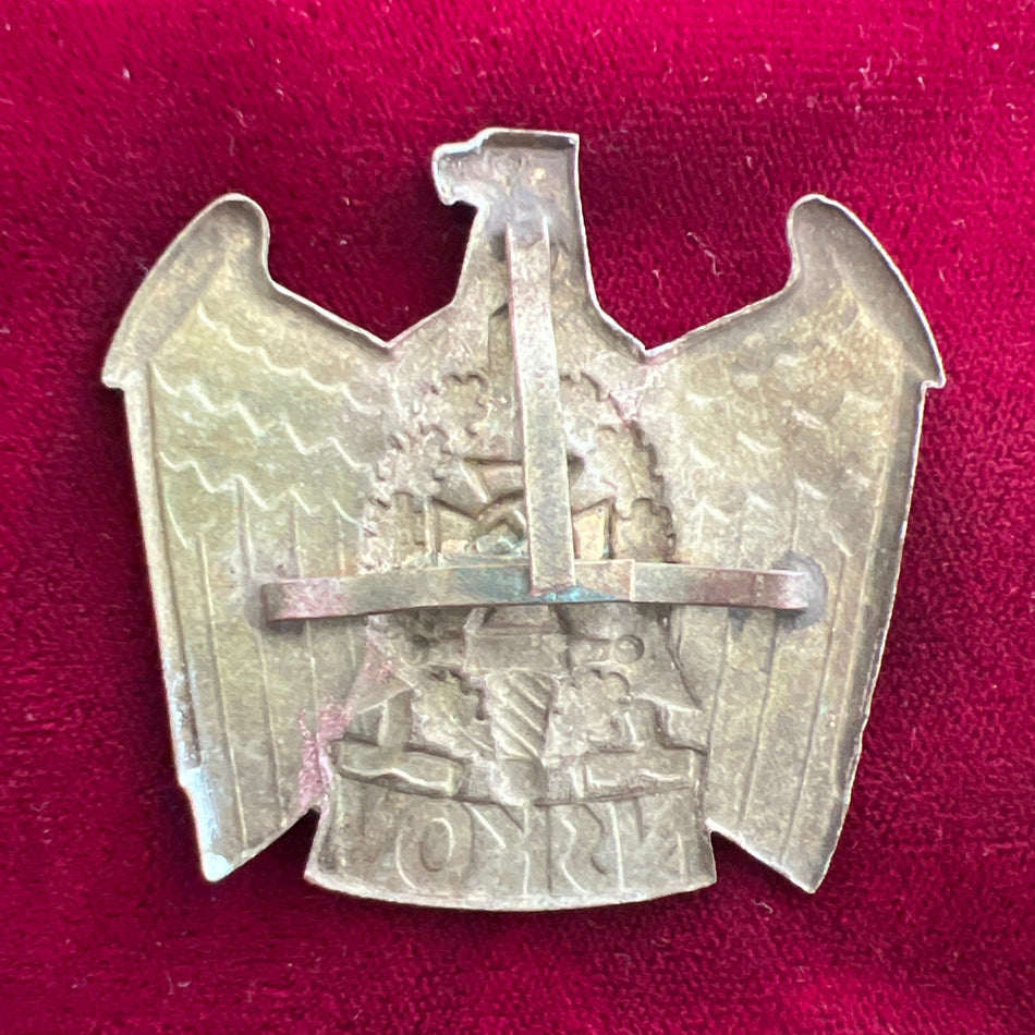 Nazi Germany, N.S.K.O.V. veteran cap badge, a little worn