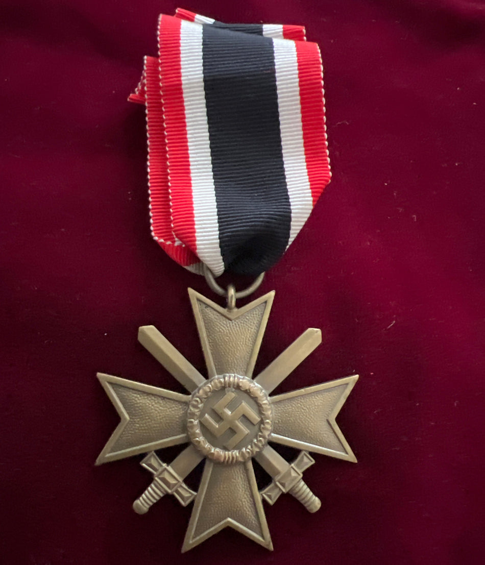 Nazi Germany, War Merit Cross, 1939045, with full ribbon, unmarked