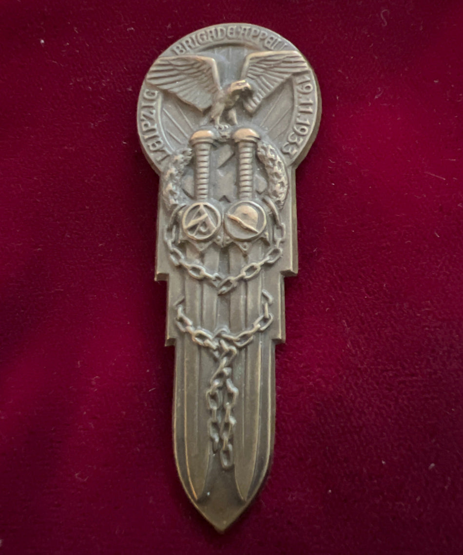 Nazi Germany, early SA Rally Badge for 1933, scarce