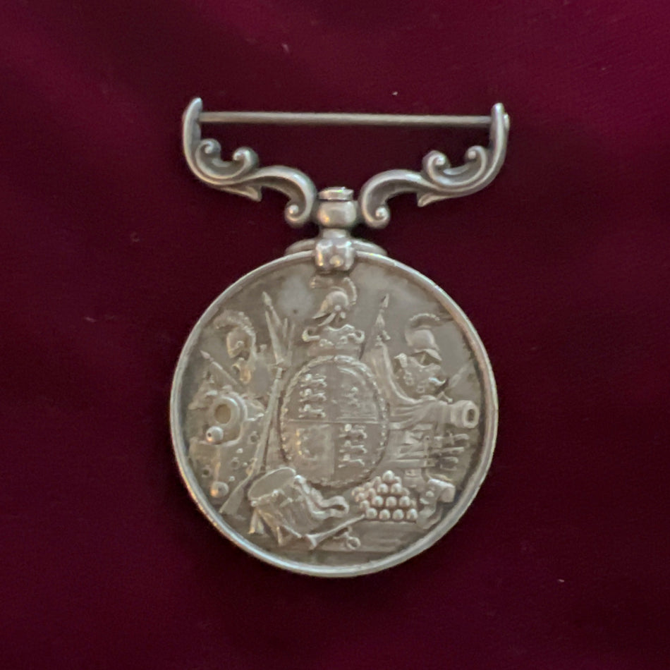 Victorian Army Long Service & Good Conduct Medal to 773 Private J. Palfrey, 1-7 Foot