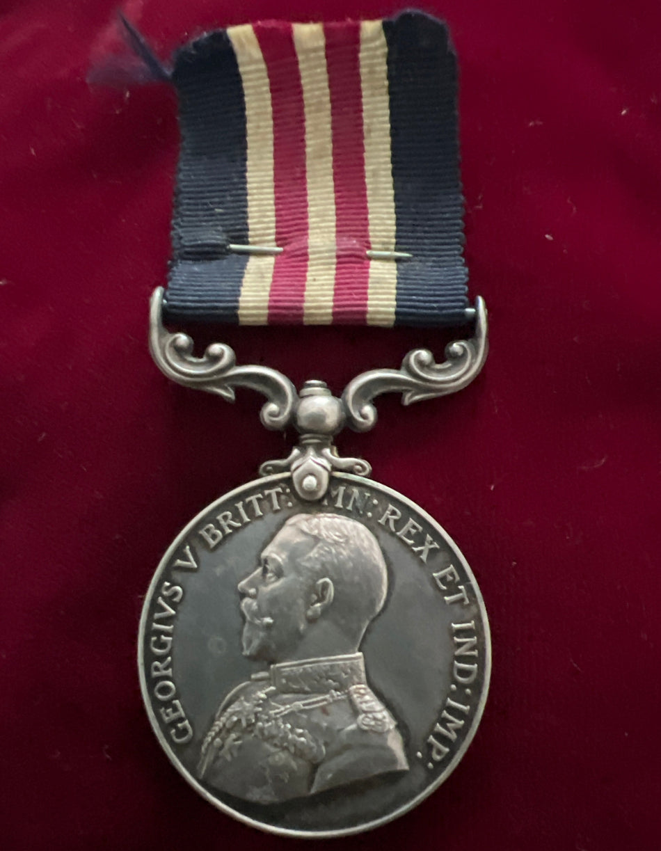 Military Medal, 1914-18, to Sergeant Percy Winning, 4th London Brigade, Royal Field Artillery, London Gazette 7th October 1918, some history, he came from Catford, South East London