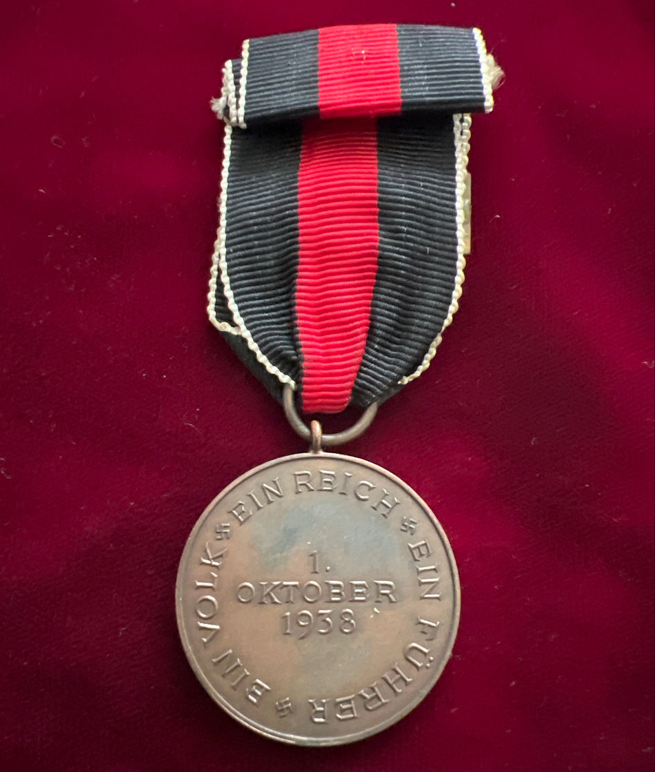 Nazi Germany, Entry into Czechoslovakia with Prague bar, a good example of type
