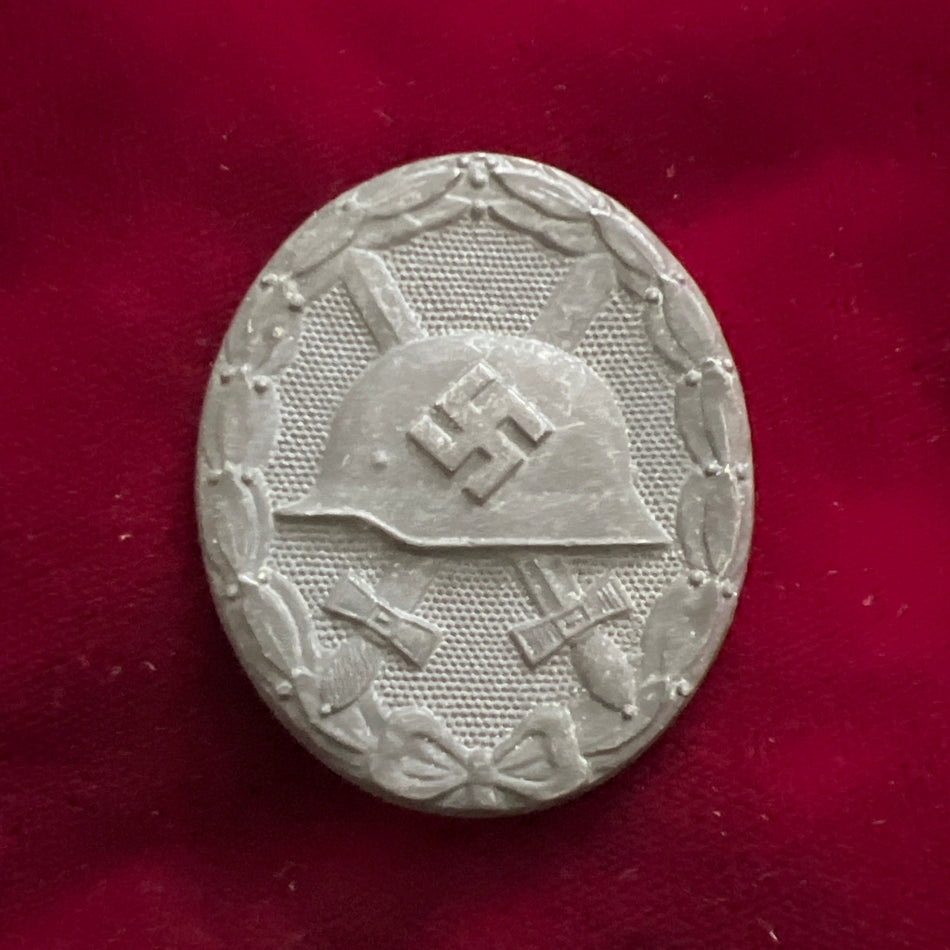 Nazi Germany, Wound Badge, silver grade, unmarked, some wear