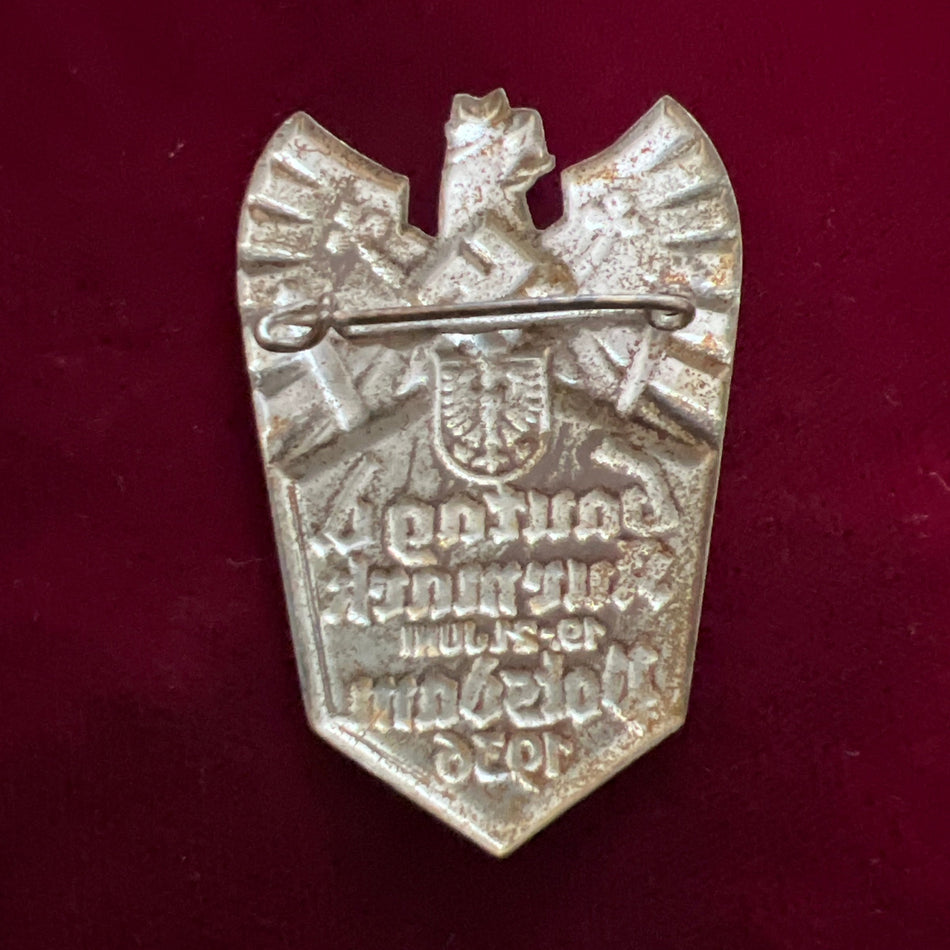 Nazi Germany, rally badge for Postdam, 1936