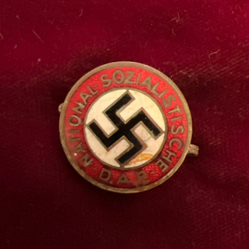 Nazi Germany, N.S.D.A.P. party badge, pre-war, a good example of type