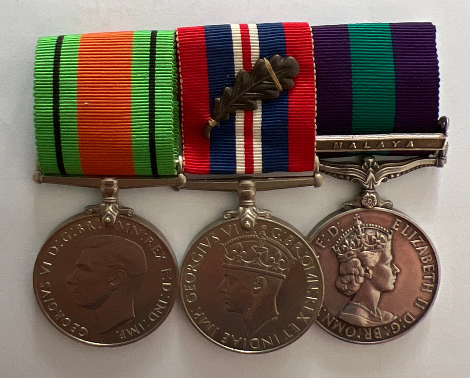 Group of 3 with MiD to 570797 Charles Frederick Sloper, Group Captain, School of Technical Training, with full service history