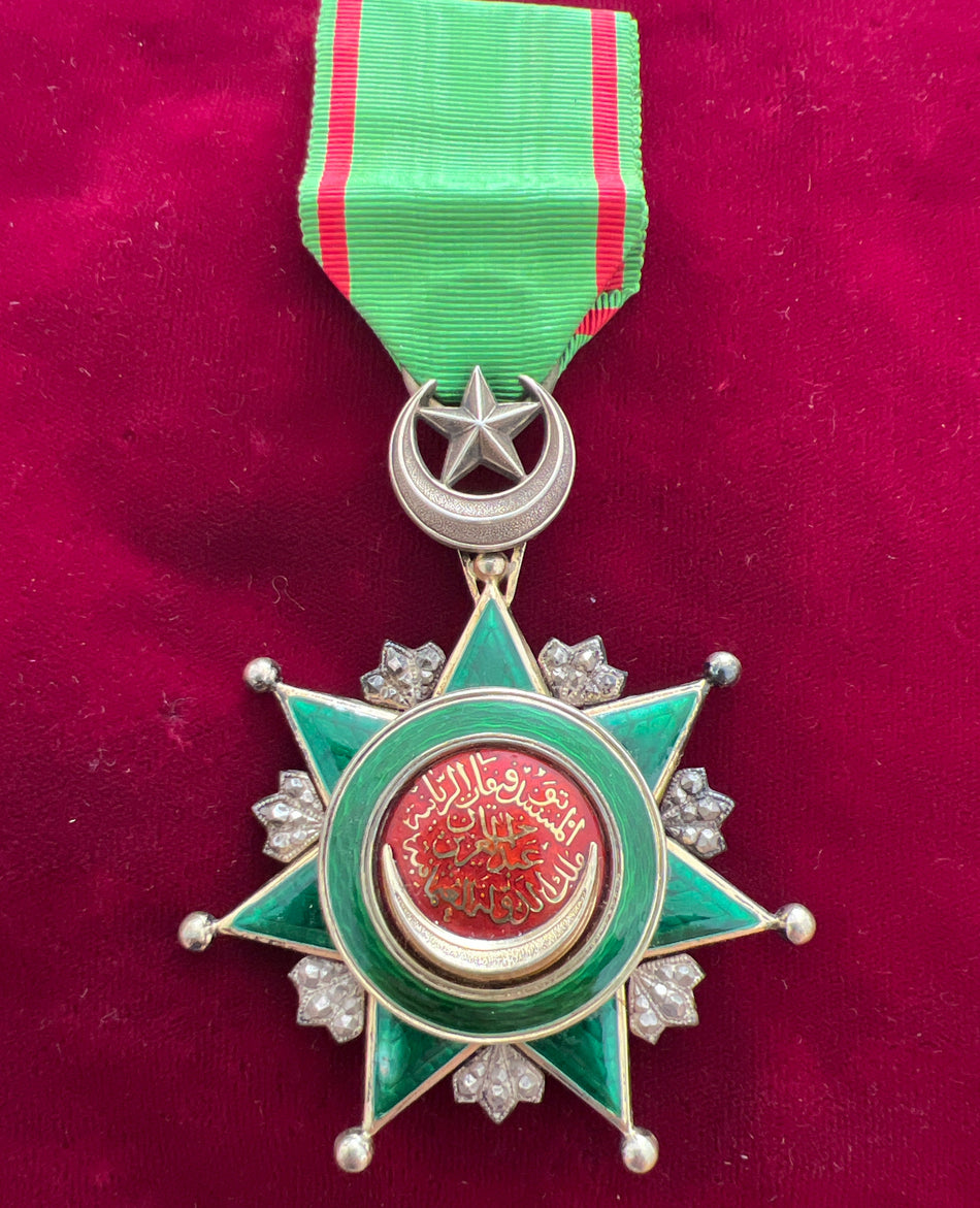 Turkey, Order of the Osmanieh, 5th class, chip to lower arm, a good example of type
