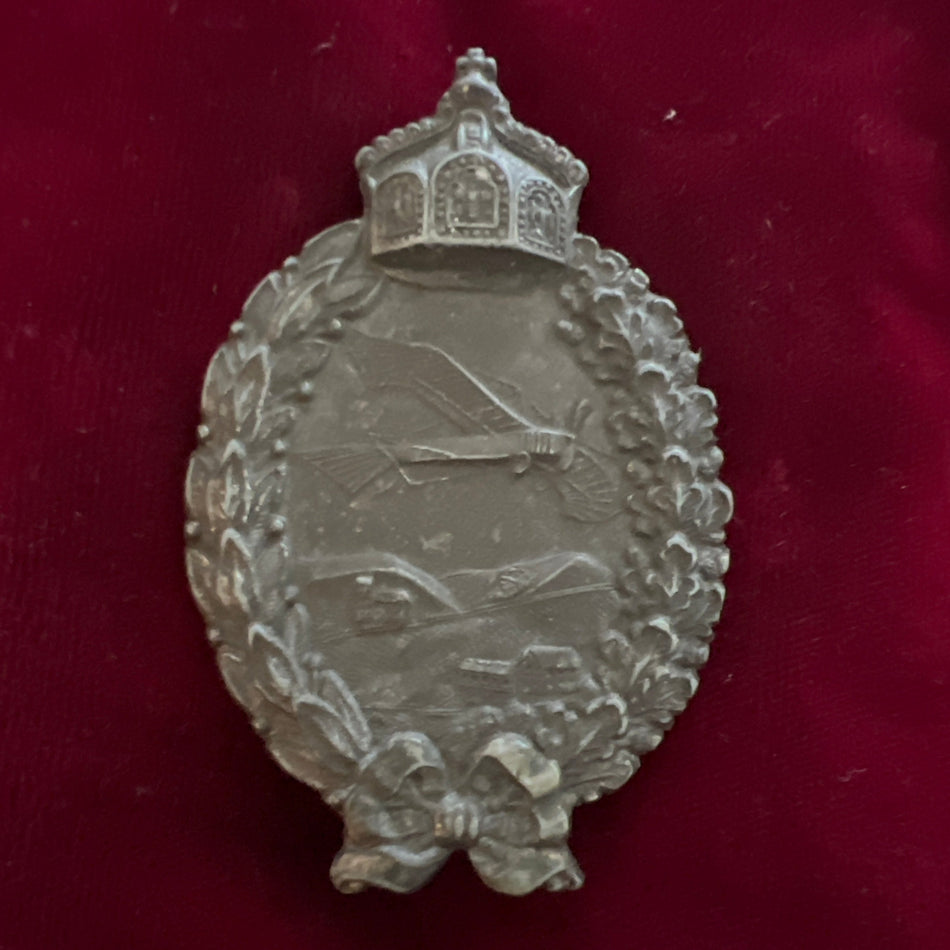 Imperial Germany, Pilots Badge 1914-18, some wear, a good example of type