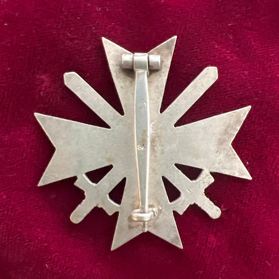 Nazi Germany, War Merit Cross, 1st class, early-type, maker marked number 34
