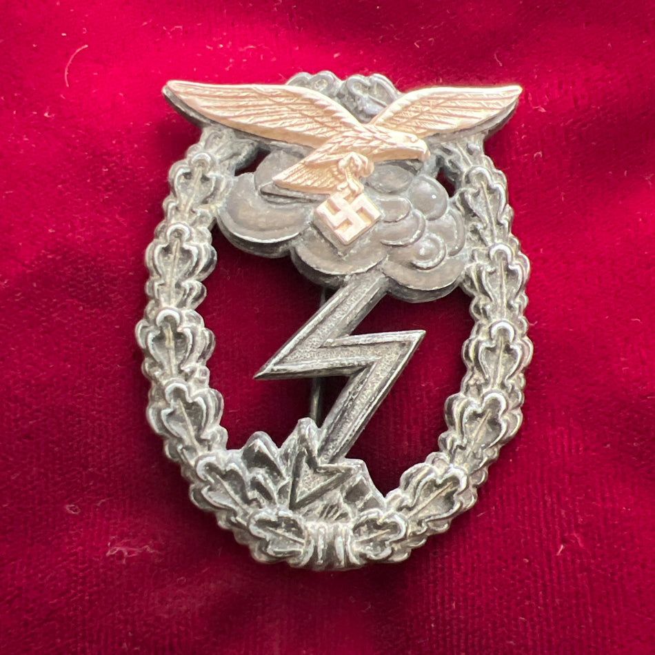 Nazi Germany, Luftwaffe Ground Assault Badge, maker marked G. H. Osang