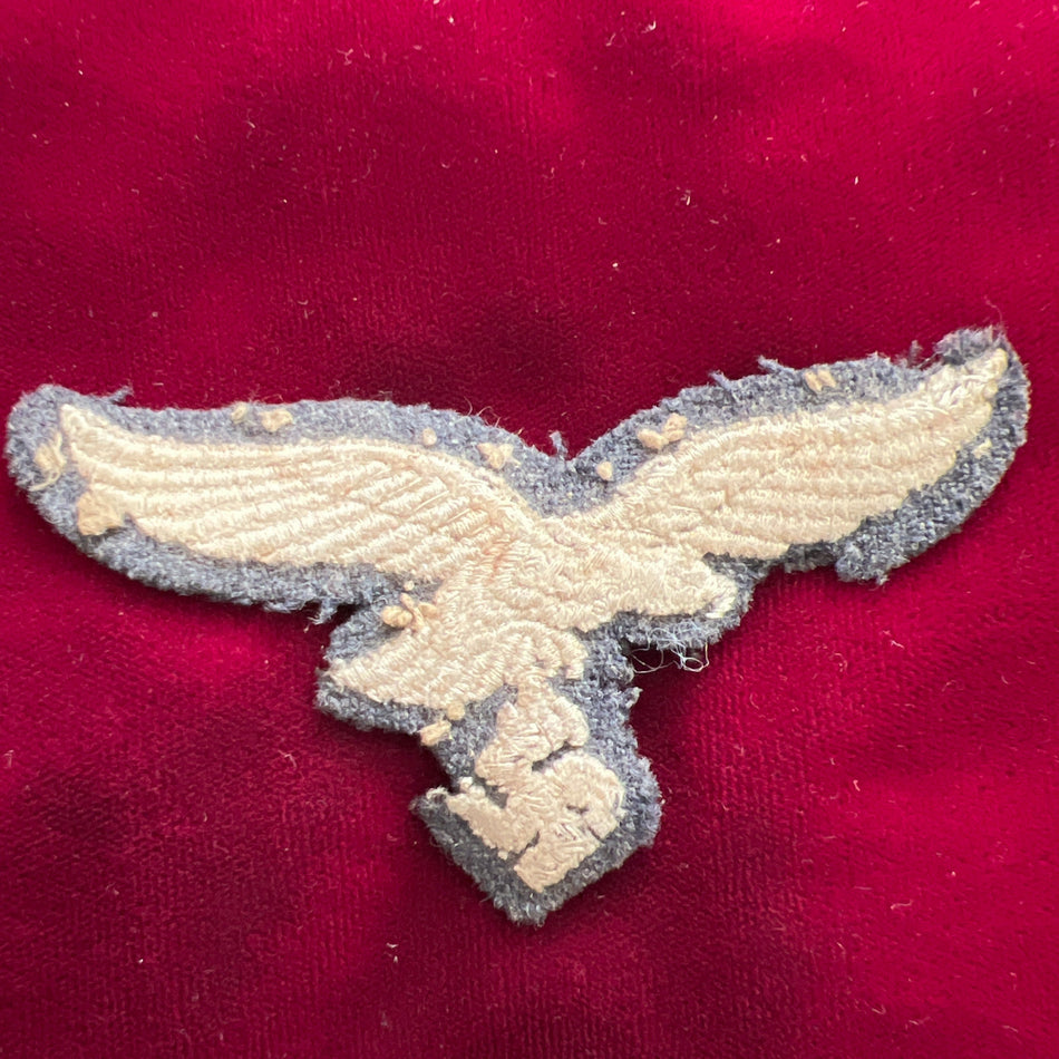 Nazi Germany, Luftwaffe Uniform Eagle, some wear, a good example of type