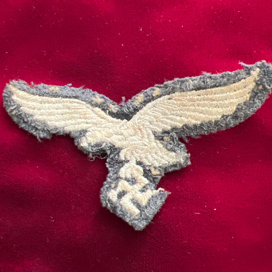 Nazi Germany, Luftwaffe Uniform Eagle, some wear, a good example of type