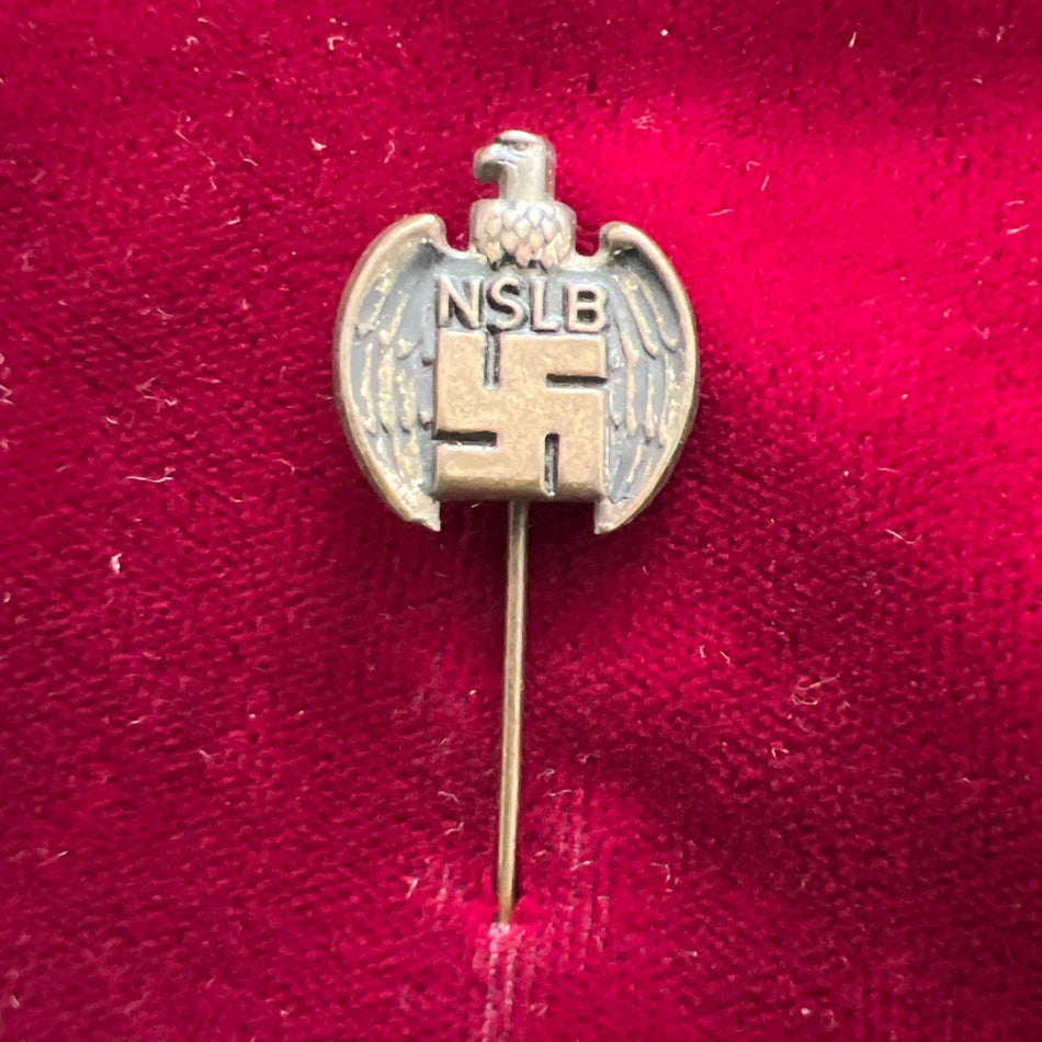 Nazi Germany, stick pin of the N.S.L.B.
