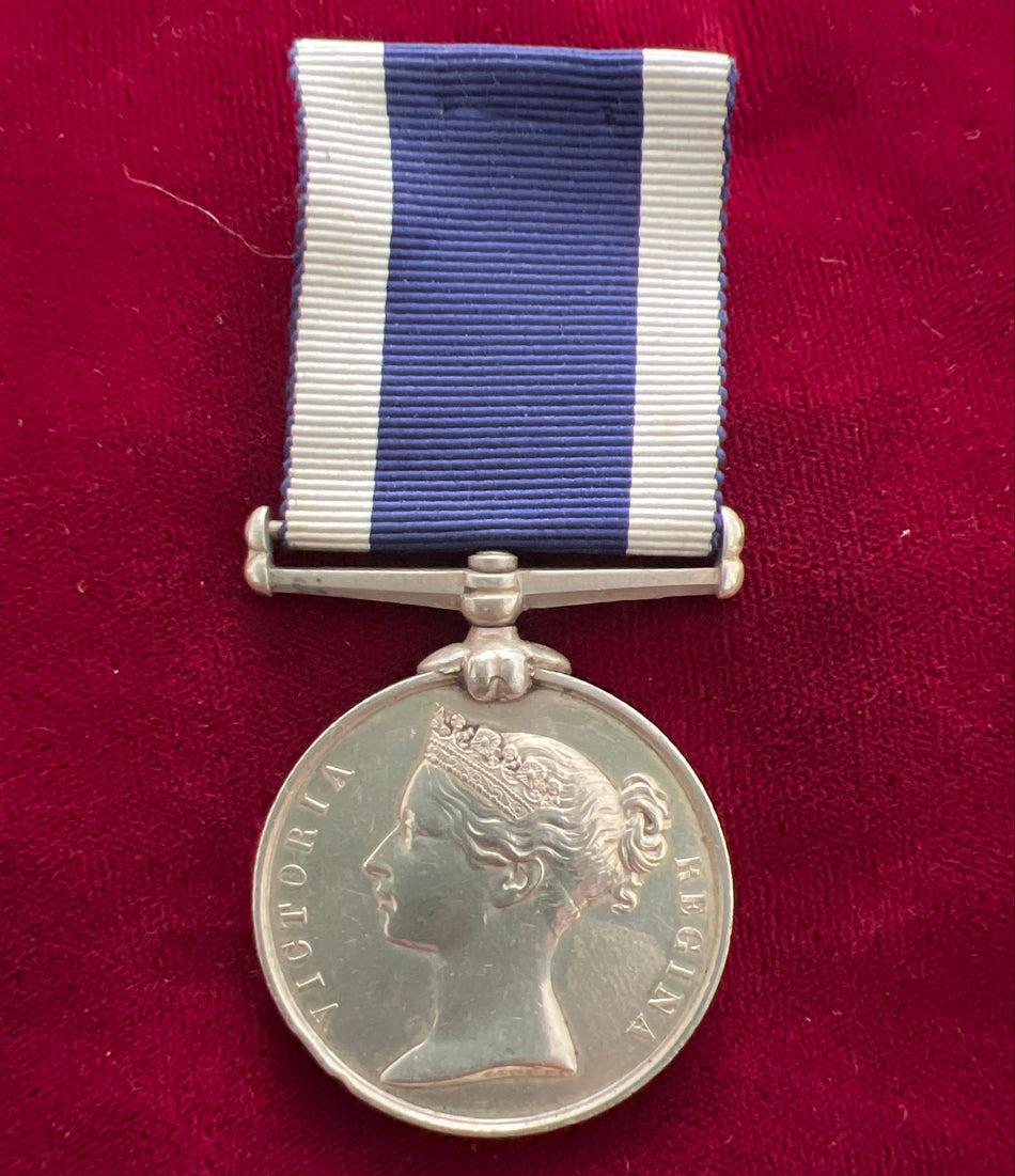 Naval Long Service & Good Conduct Medal, Victorian issue, to Henry Walters, Ship Corporal, HMS Cambridge