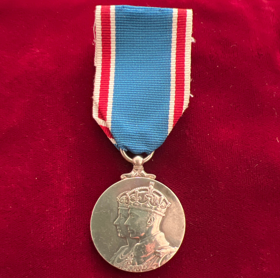 King George VI Coronation Medal, 1937