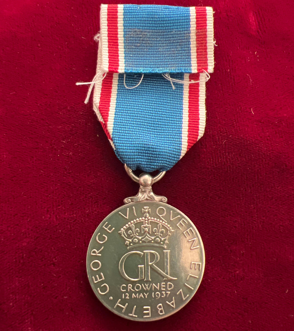 King George VI Coronation Medal, 1937