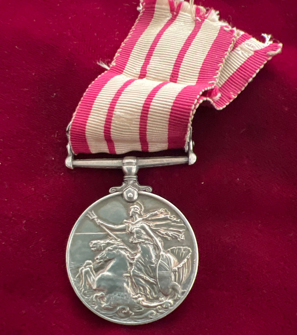 Naval General Service Medal, Palestine 1945-48 bar, to P/J.X.712184 A. C. Mitchell, A.B., Royal Navy