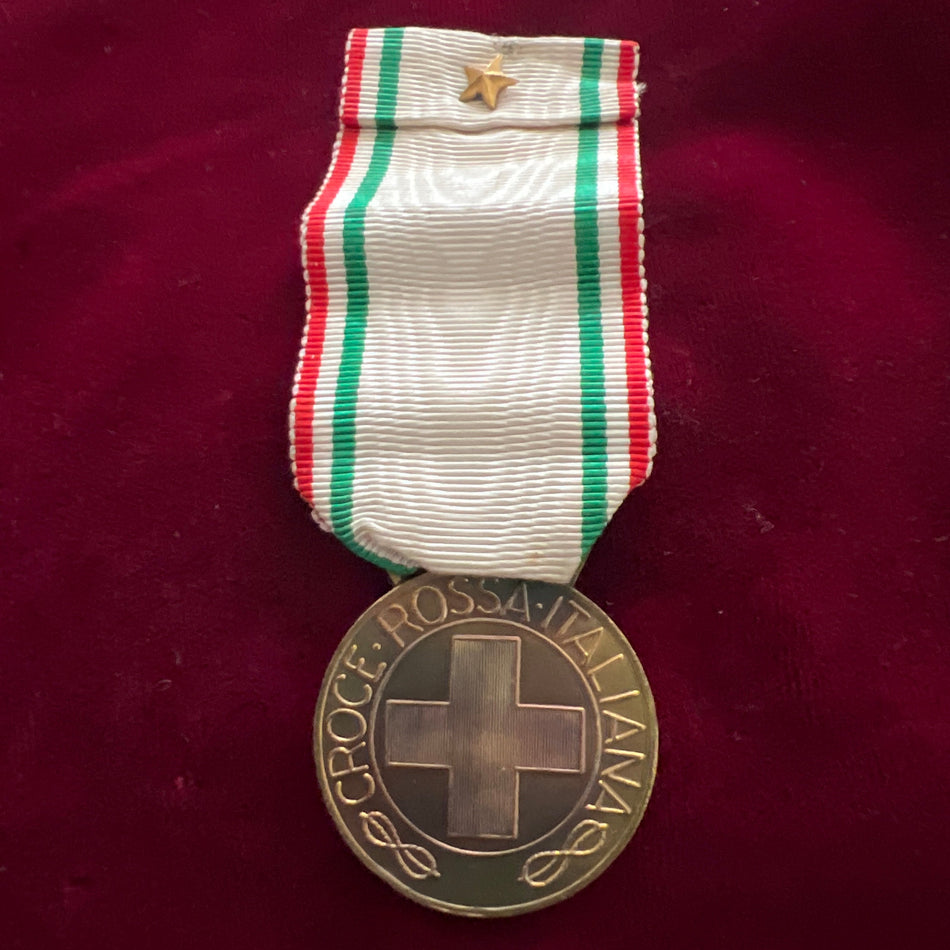 Italy, Medal for Service in the Red Cross, pre-war, 1st class