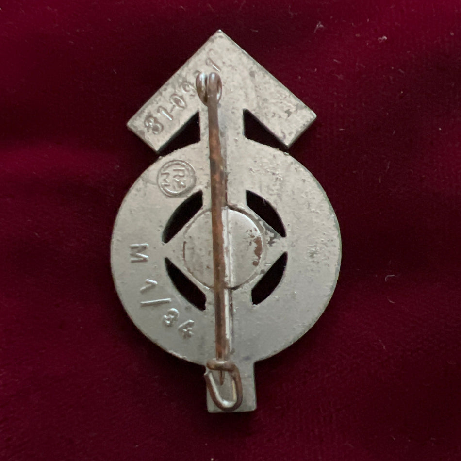 Nazi Germany, Proficiency Badge, number to reverse