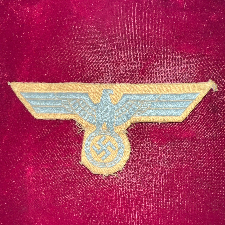 Nazi Germany, Army Eagle, removed from Afrika Korps uniform, scarce, a good example of type